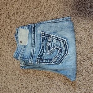 High rise Silver jeans